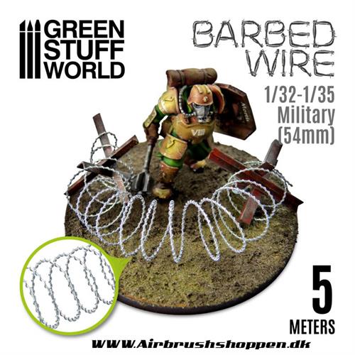  BARBED WIRE - 1/32-1/35 Military (54mm) simulated
